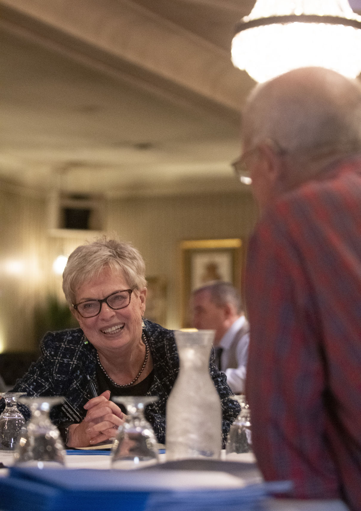 Speed dating, a public policy roundtable with legislative candidates